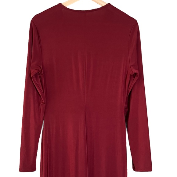 Reformation Elverson Knit Dress in Chianti Size Medium - Picture 9 of 12